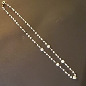 Dainty, Delicate Pearl Necklace